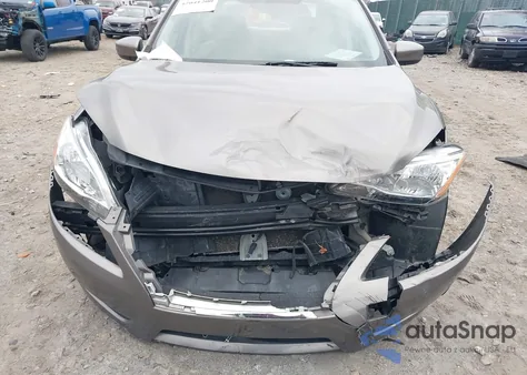 2015 Nissan Sentra Sv из США, поврежденный, VIN 3N1AB7AP6FY380465